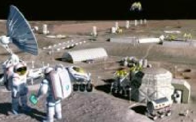 Jointly Controlled Moon Base