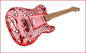 3d printed guitar